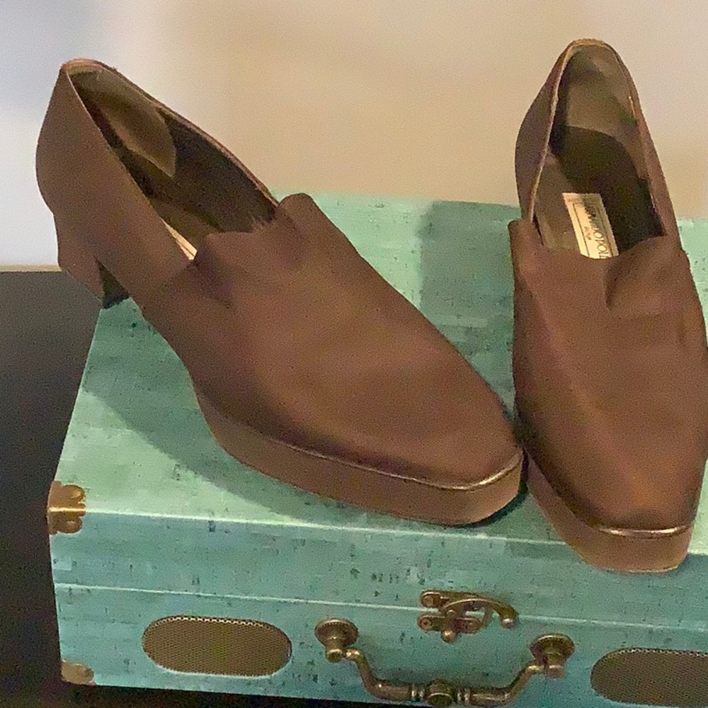 Armando pollini design brown shoes